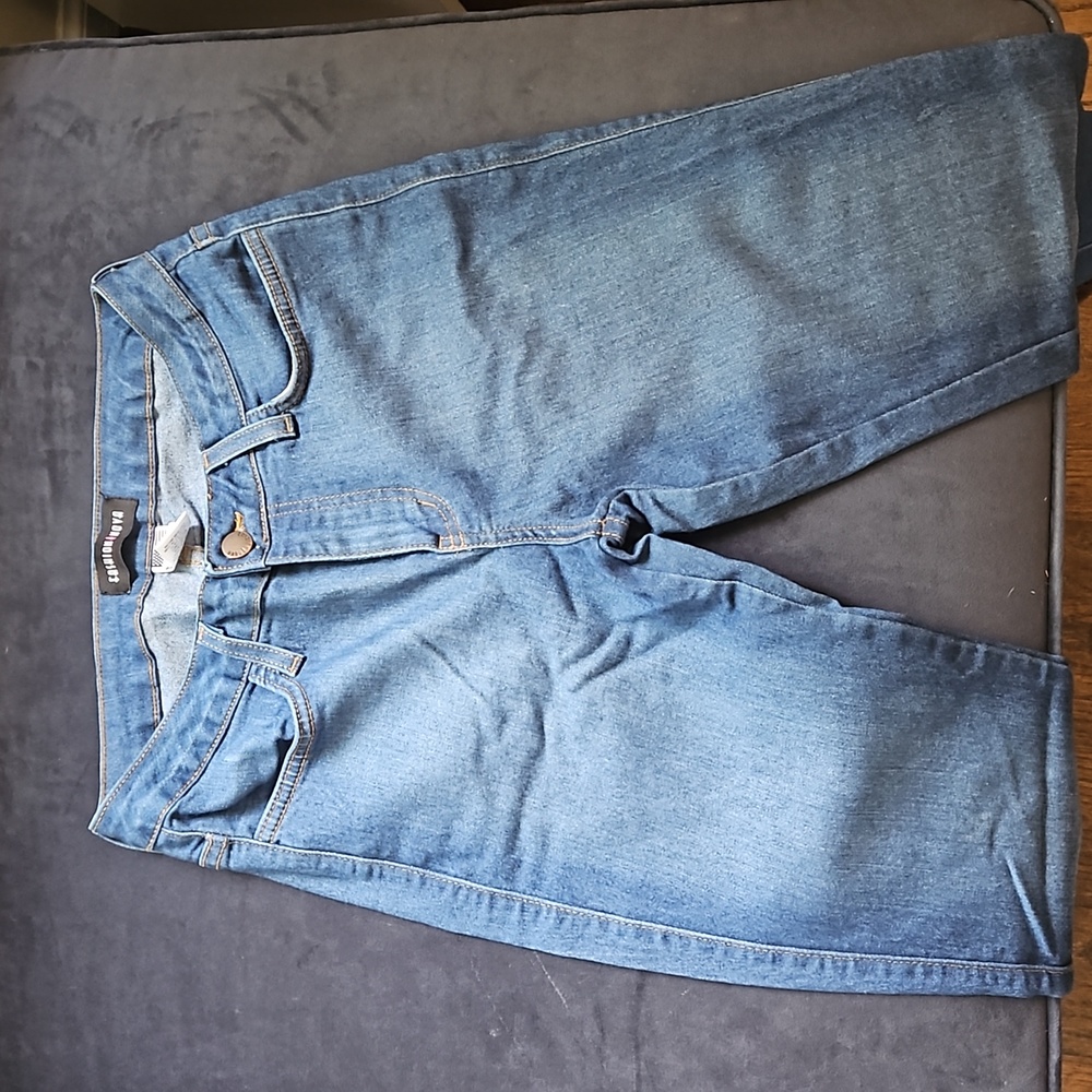 Fashion Nova Jeggings Size 7 Medium Wash Stretch